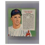 1955 RED MAN TOBACCO Baseball JIM HEGAN 7A Creases