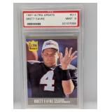 1991 Ultra Update Brett Favre Rookie PSA 9