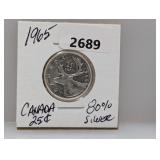 1965 80% Silv Canada Quarter