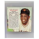 1954 RED MAN TOBACCO WILLIE MAYS HOF 25N S/C/S