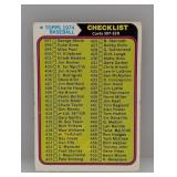1974 Topps checklist 397-528 #414 (unmarked) Edges