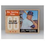1968 TOPPS Baseball CARL YASTRZEMSKI HOF 369
