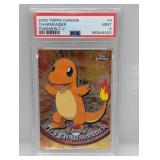 2000 Topps Chrome Pokemon Charmander #4 PSA 9