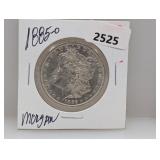 1885-O 90% Silv Morgan $1 Dollar