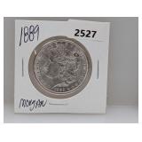1889 90% Silv Morgan $1 Dollar