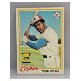 1978 Topps All-Star Rookie Andre Dawson RC Surface