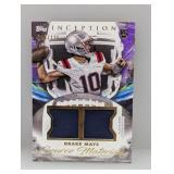 /125 2024 Topps Inception Drake Maye Purple SW-DM