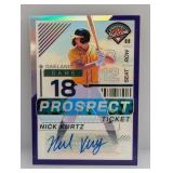 2024 Panini Prospect Nick Kurtz Auto #25/125