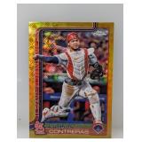 2025 Topps Chrome Logofractor Willson Contreras/50