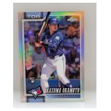 2026 Topps Chrome Refractor Kazuma Okamoto RC #78
