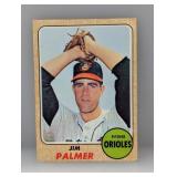 1969 Topps Jim Palmer High Number #575 Surface