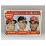 1969 TOPPS LEADERS McDOWELL/McLAIN/TIANT