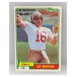 1981 Topps Joe Montana #216 RC