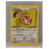 Pokï¿½mon 1999 1st Edition Lickitung 38 Surface