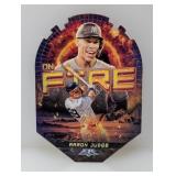 2022 Topps Fire Aaron Judge 'On Fire'