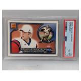 2000 Tom Brady Pacific Aurora RC Rookie #84 PSA 8