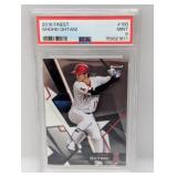 2018 Topps Finest Shohei Ohtani #100 RC PSA 9