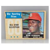 1968 Topps All Star Bob Gibson #378