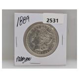 1889 90% Silv Morgan $1 Dollar