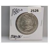 1880-S 90% Silv Morgan $1 Dollar