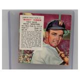 1953 RED MAN TOBACCO MICKEY VERNON Surface