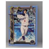 2025 Kim Topps Holiday Light Blue Glitter RC