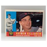 1960 TOPPS Baseball HARMON KILLEBREW HOF