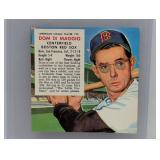 1953 RED MAN TOBACCO Baseball DOM DI MAGGIO