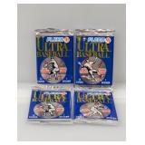 (4)ï¿½1991 Fleer Ultra Baseballï¿½ Packs