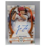 2026 J.T. Realmuto Topps Tribute Orange Auto /25
