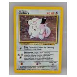 Pokï¿½mon 1999 Clefairy Holo 5 Surface