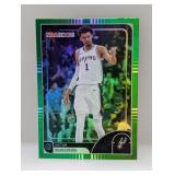 2025-26 Topps Nba Hoops Wembanyama Green Foil E