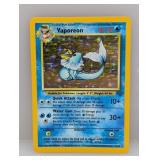 Pokï¿½mon 1999 Vaporeon Holo 12 Surface