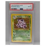 1999 Pokemon Nidoking Holo #11 PSA 8