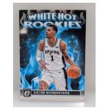 2023-24 Optic Victor Wembanyama White Hot RC #2