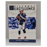 2018 Panini Pillars of Excellence Tom Brady #PI-TB