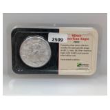 2003 UNC 1oz .999 Silv Eagle $1 Dollar