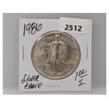 1986 1oz .999 Silv Eagle $1 Dollar