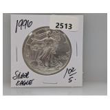 1996 1oz .999 Silv Eagle $1 Dollar