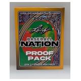 2026 Leaf Baseball Nation 1/1 Proof Pack