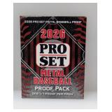 2026 ProSet Metal Baseball 1/1 Proof Pack