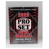 2026 ProSet Metal Baseball 1/1 Proof Pack