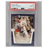 2004 Fleer Flair Albert Pujols 15 PSA 8