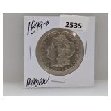 1899-S 90% Silv Morgan $1 Dollar