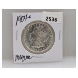 1904-O 90% Silv Morgan $1 Dollar
