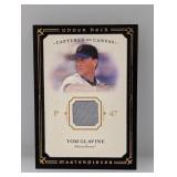 2008 Tom Glavine UD Captured On Canvas Relic