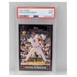 2007 Topps Justin Verlander RC #160 PSA 9