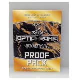 2026 Leaf Optichrome Football 1/1 Proof Pack