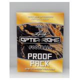 2026 Leaf Optichrome Football 1/1 Proof Pack
