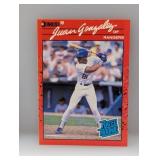 1990 Donruss RRC Reverse Negative Juan Gonzalez